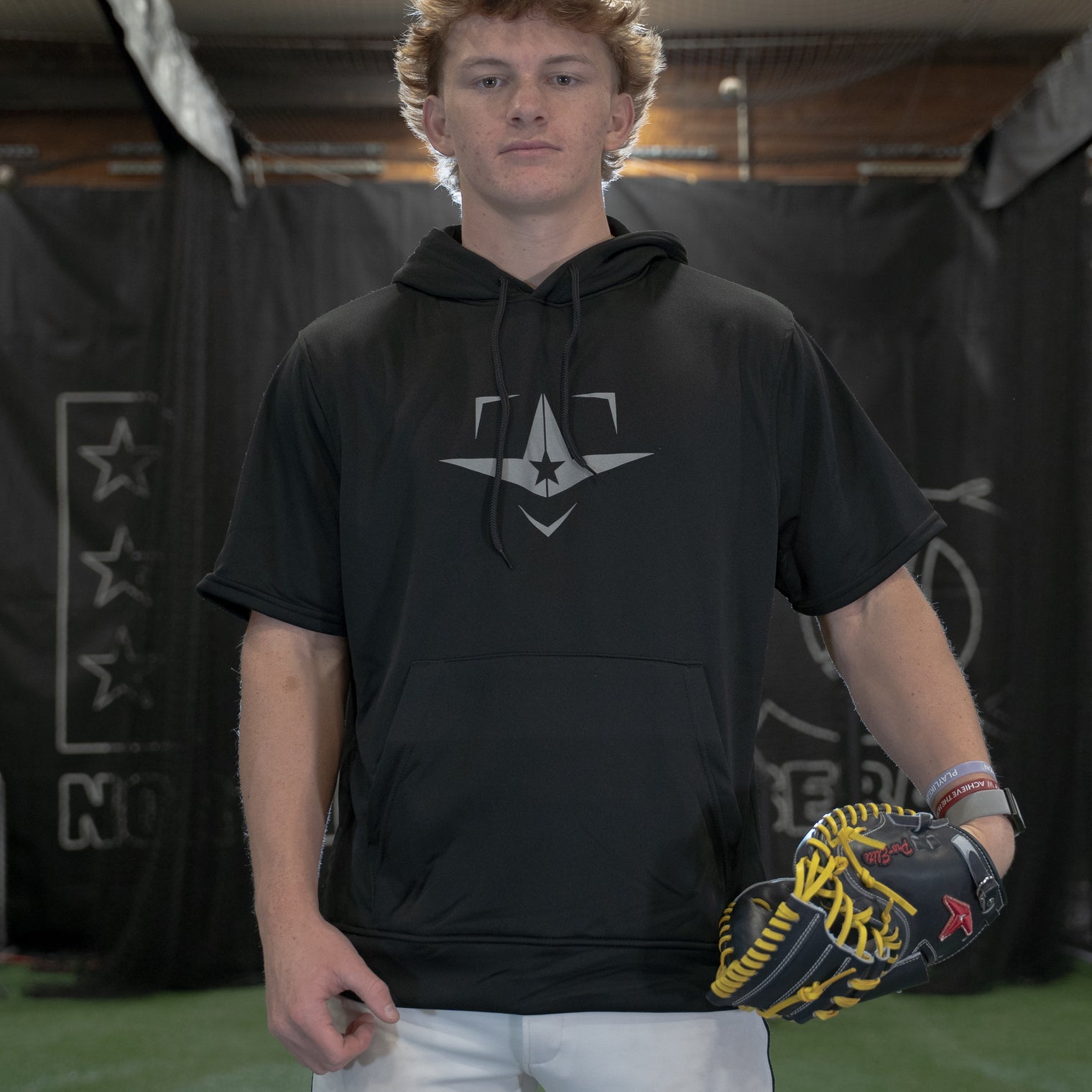 PERFORMANCE SHORT SLEEVE HOODIE - REFLECTIVE TOP STAR®