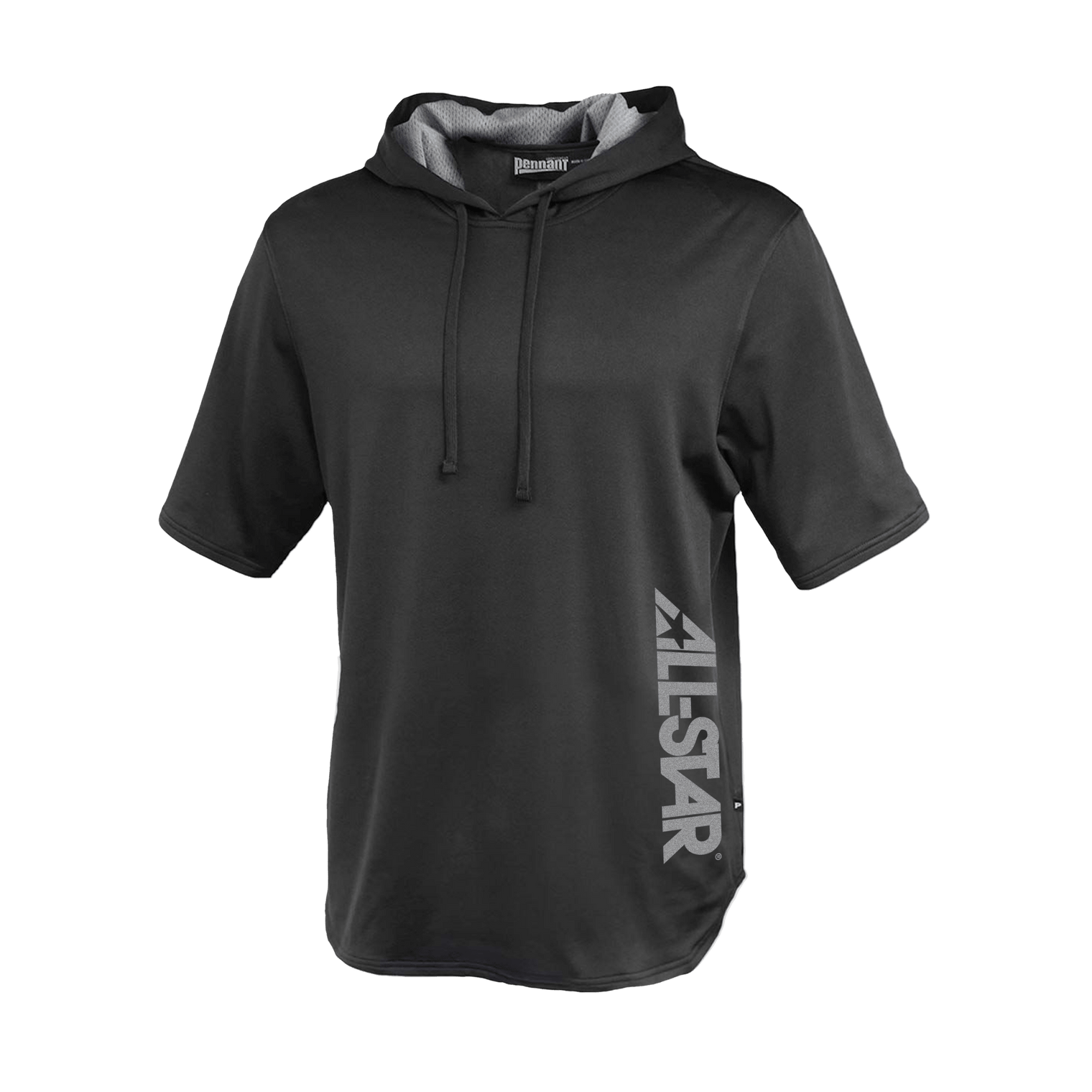PERFORMANCE SHORT SLEEVE HOODIE - VERTICAL ALL-STAR® - All-Star Sports