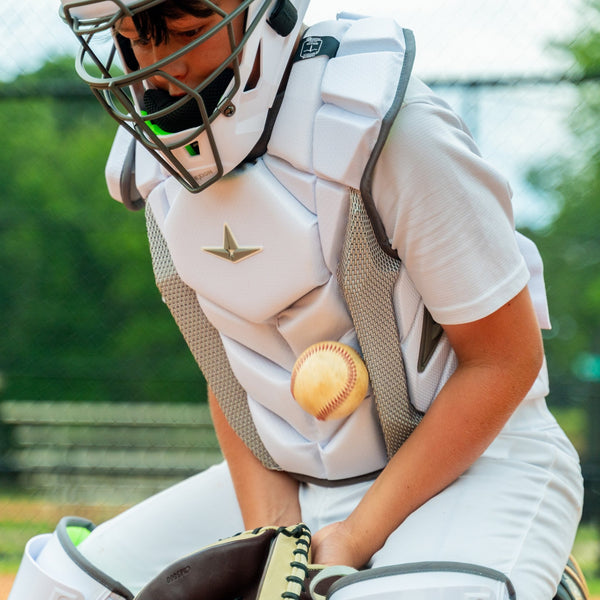 MVP-PRO SERIES™ - YOUTH + INTERMEDIATE CHEST PROTECTOR - All-Star Sports