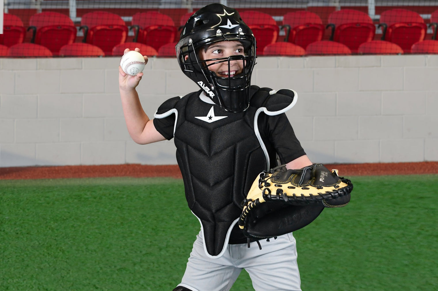 FUTURE STAR™ - AGES 7-9 CHEST PROTECTOR - All-Star Sports