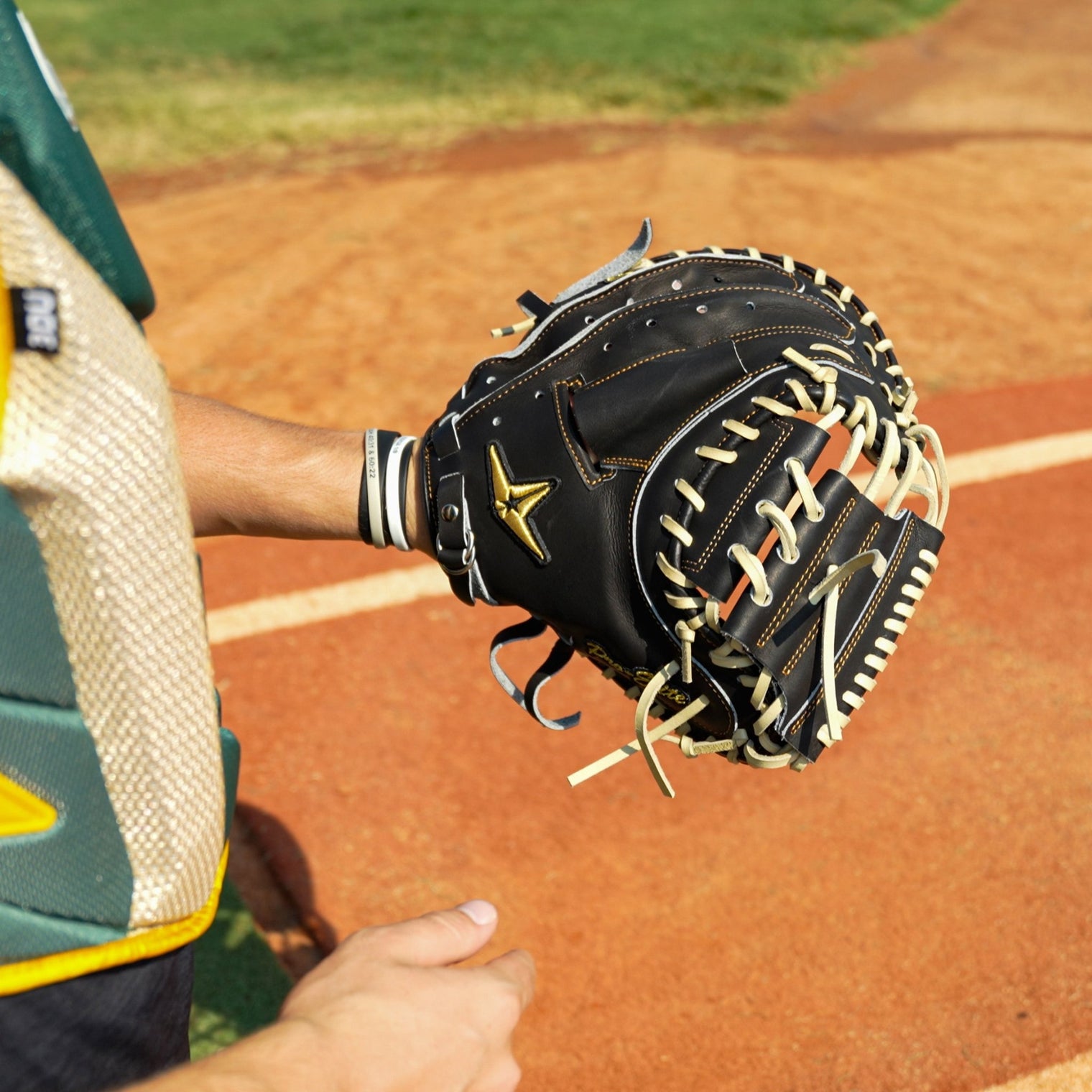 PRO-ELITE® JAPAN CATCHERS MITT - 34" CLOSED BACK - All-Star Sports