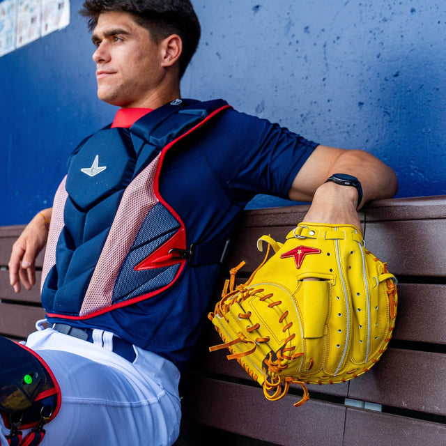 PRO-ELITE® JAPAN CATCHERS MITT - 34" CLOSED BACK - All-Star Sports