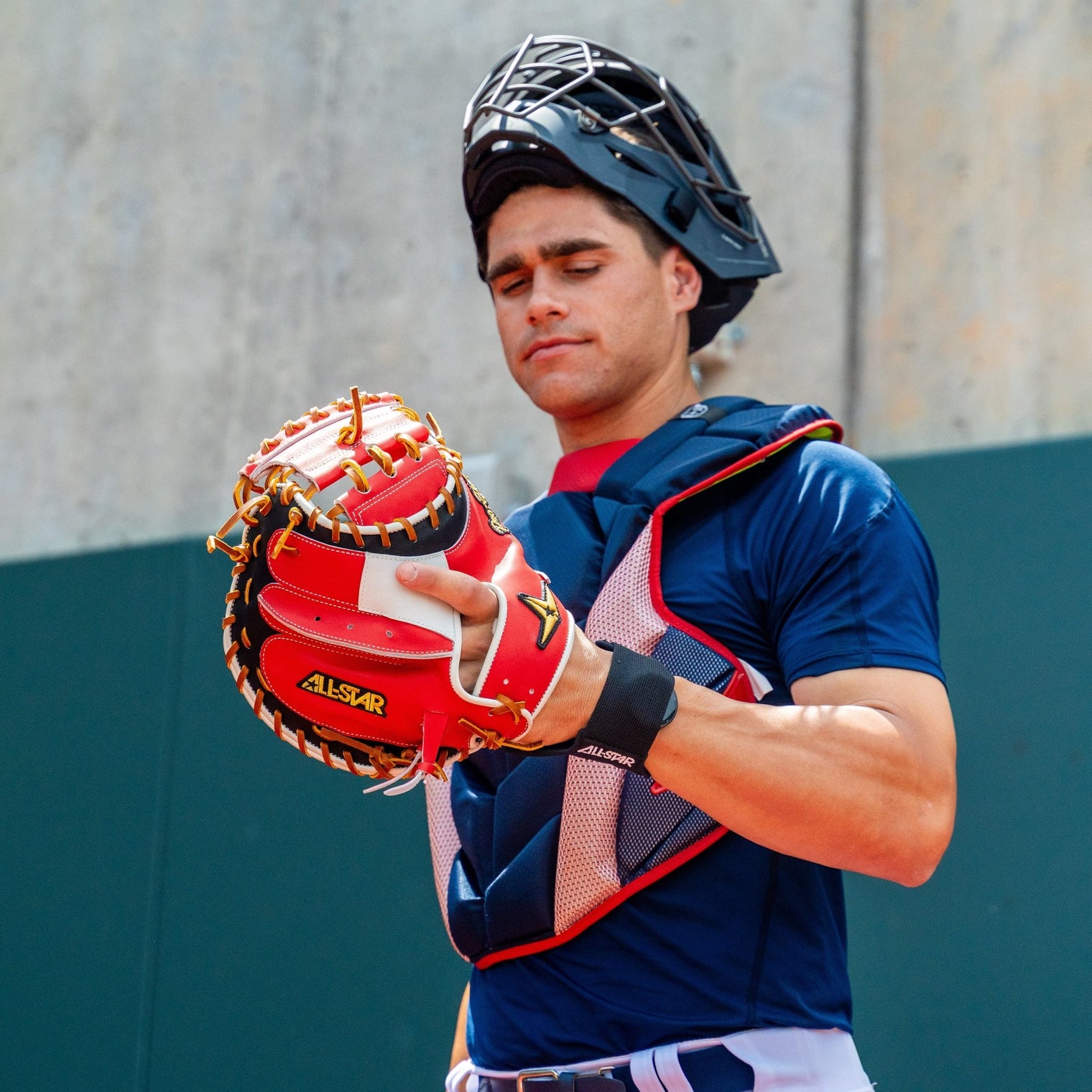 PRO-ELITE® JAPAN CATCHERS MITT - 34" CLOSED BACK - All-Star Sports