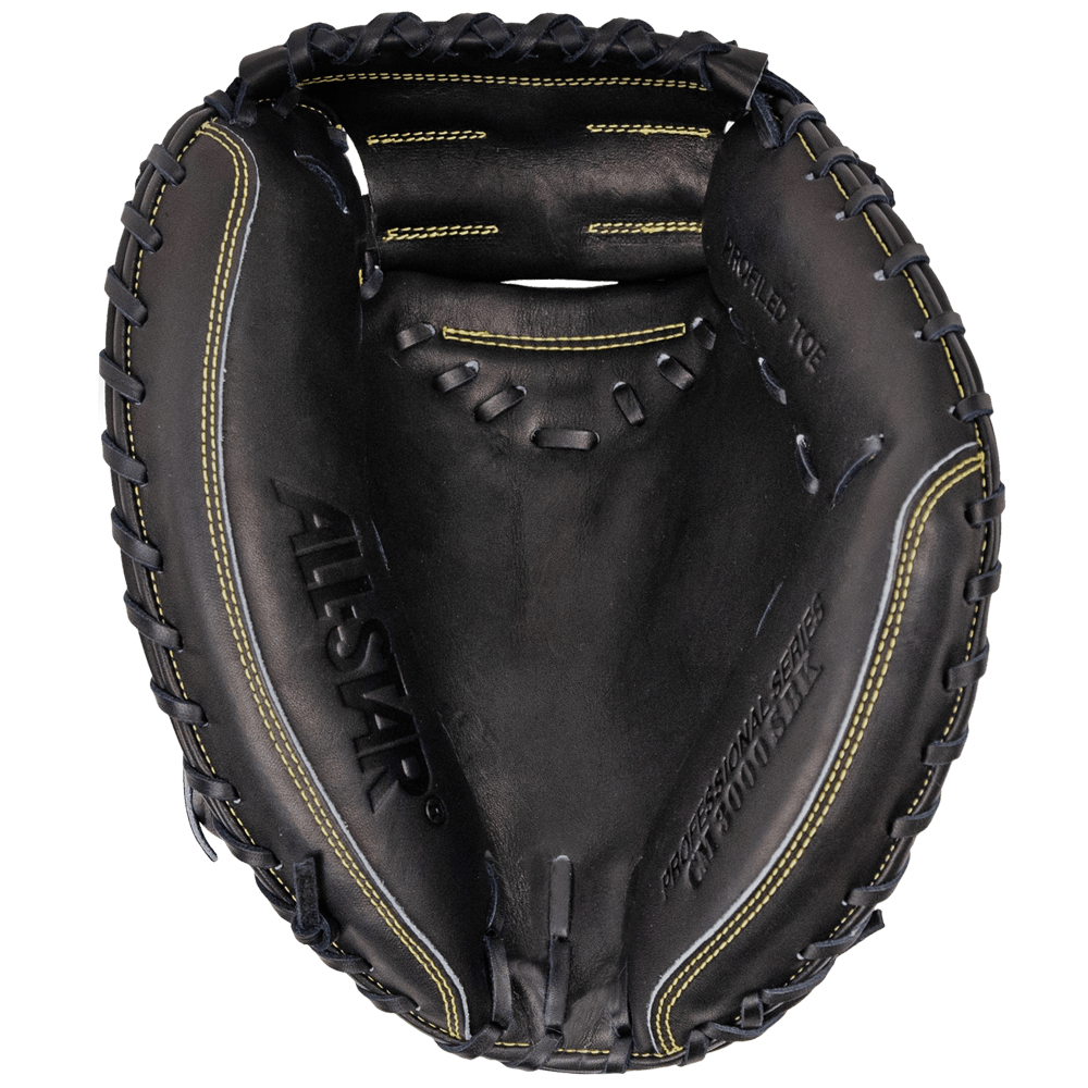 PRO-ELITE® SOLID BLACK - CATCHERS MITT - All-Star Sports
