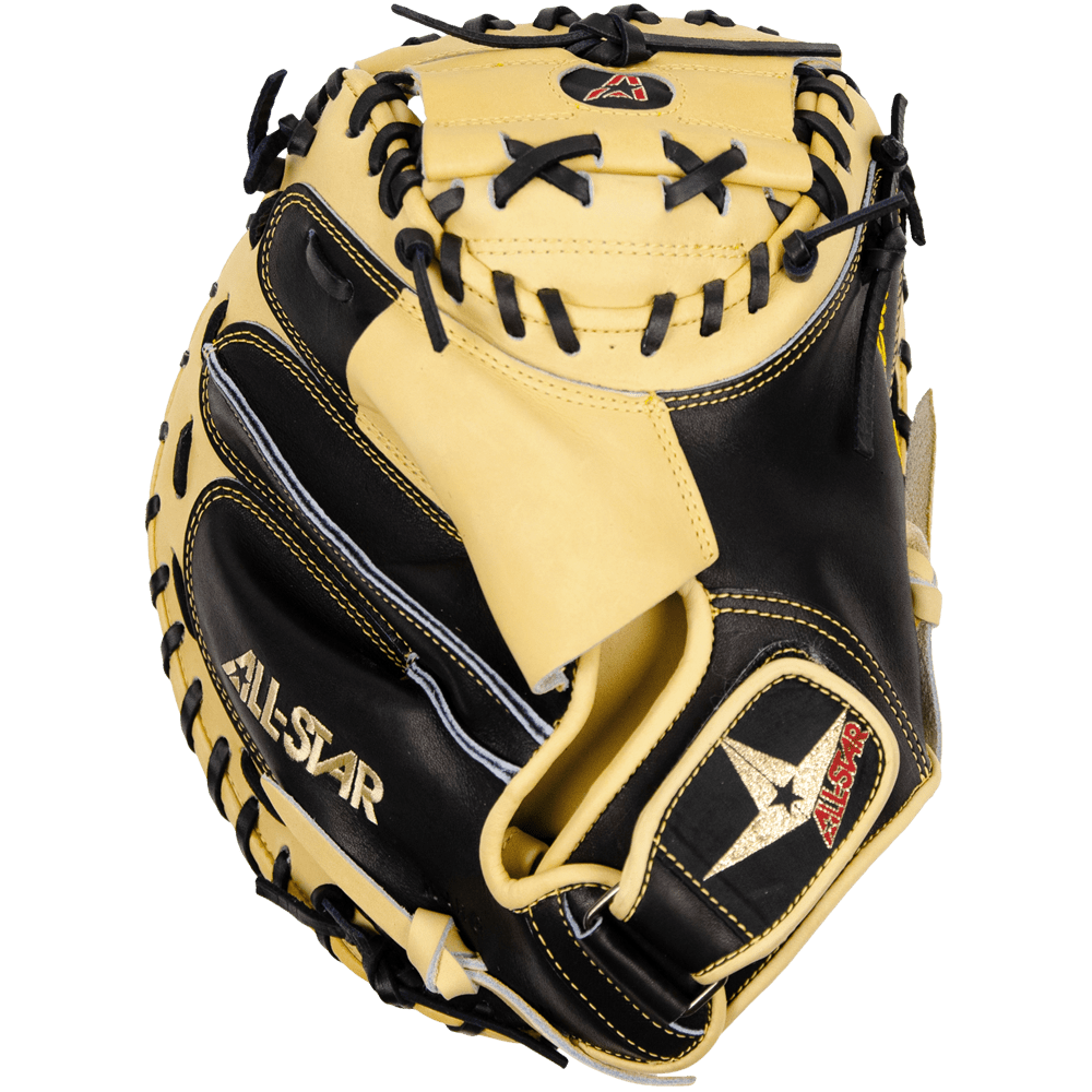 PRO-ELITE® BLACK & TAN - CATCHERS MITT - All-Star Sports