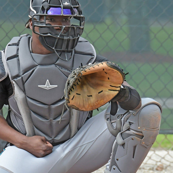 PRO-ELITE® BLACK & TAN - CATCHERS MITT - All-Star Sports