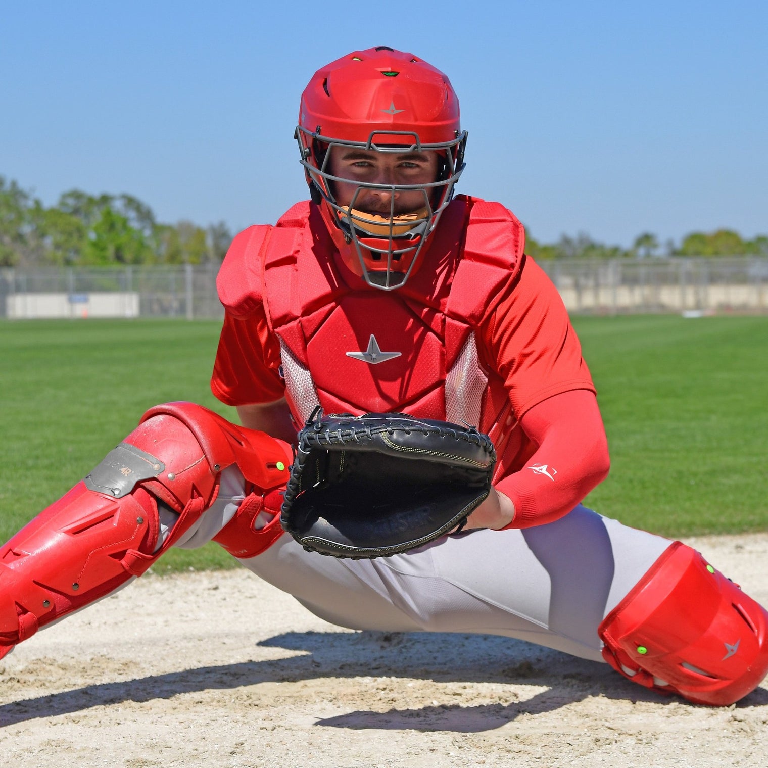 PRO-ELITE® SOLID BLACK - CATCHERS MITT - All-Star Sports