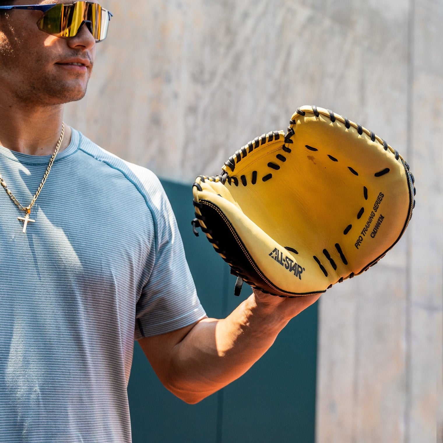 THE EQUALIZER™ - 35" WEBLESS TRAINING MITT - All-Star Sports