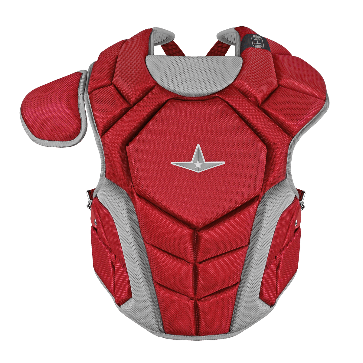 All-Star System7 Axis NOCSAE Youth Catcher&s Package Scarlet
