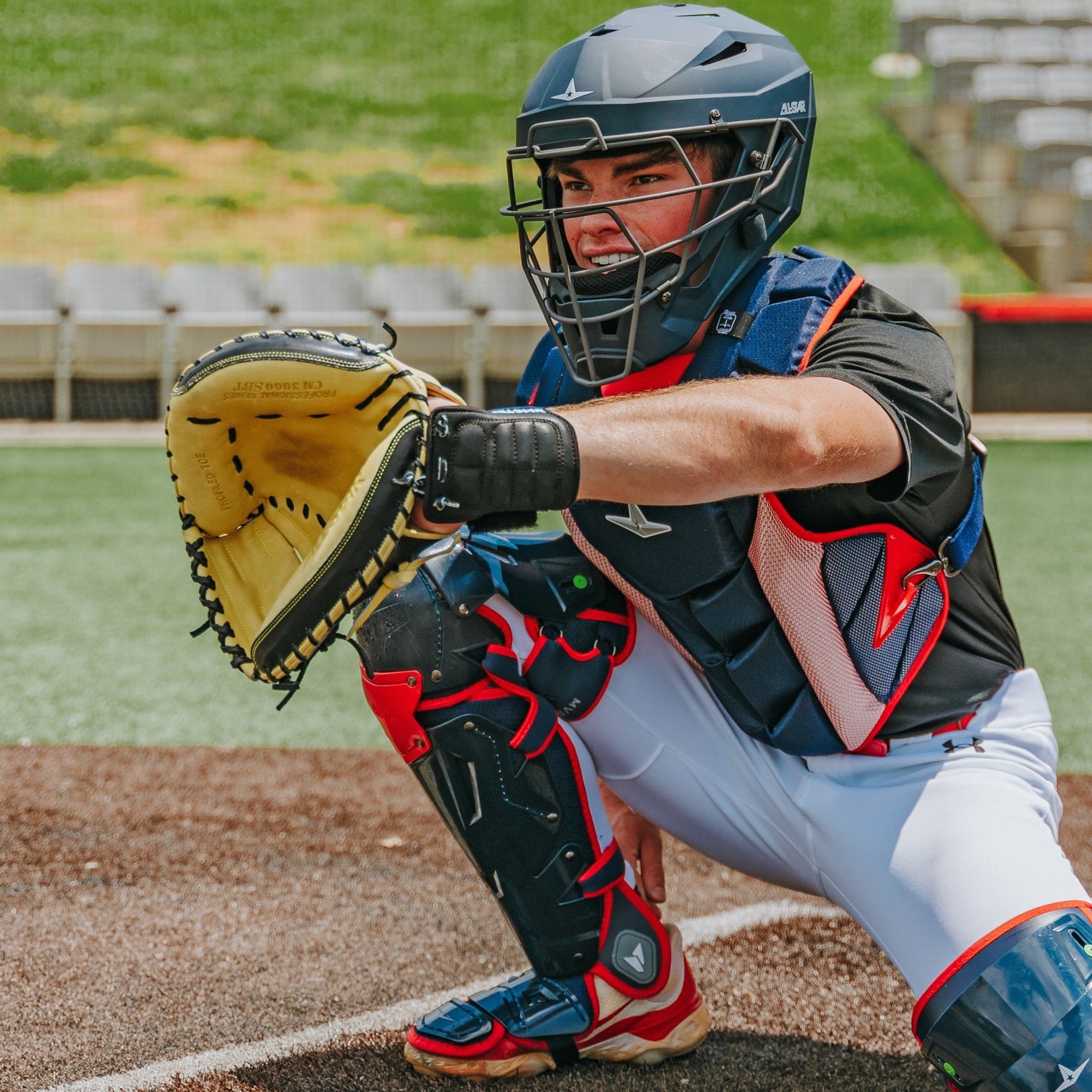 PRO LACE ON WRIST GUARD W/ STRAP - All-Star Sports