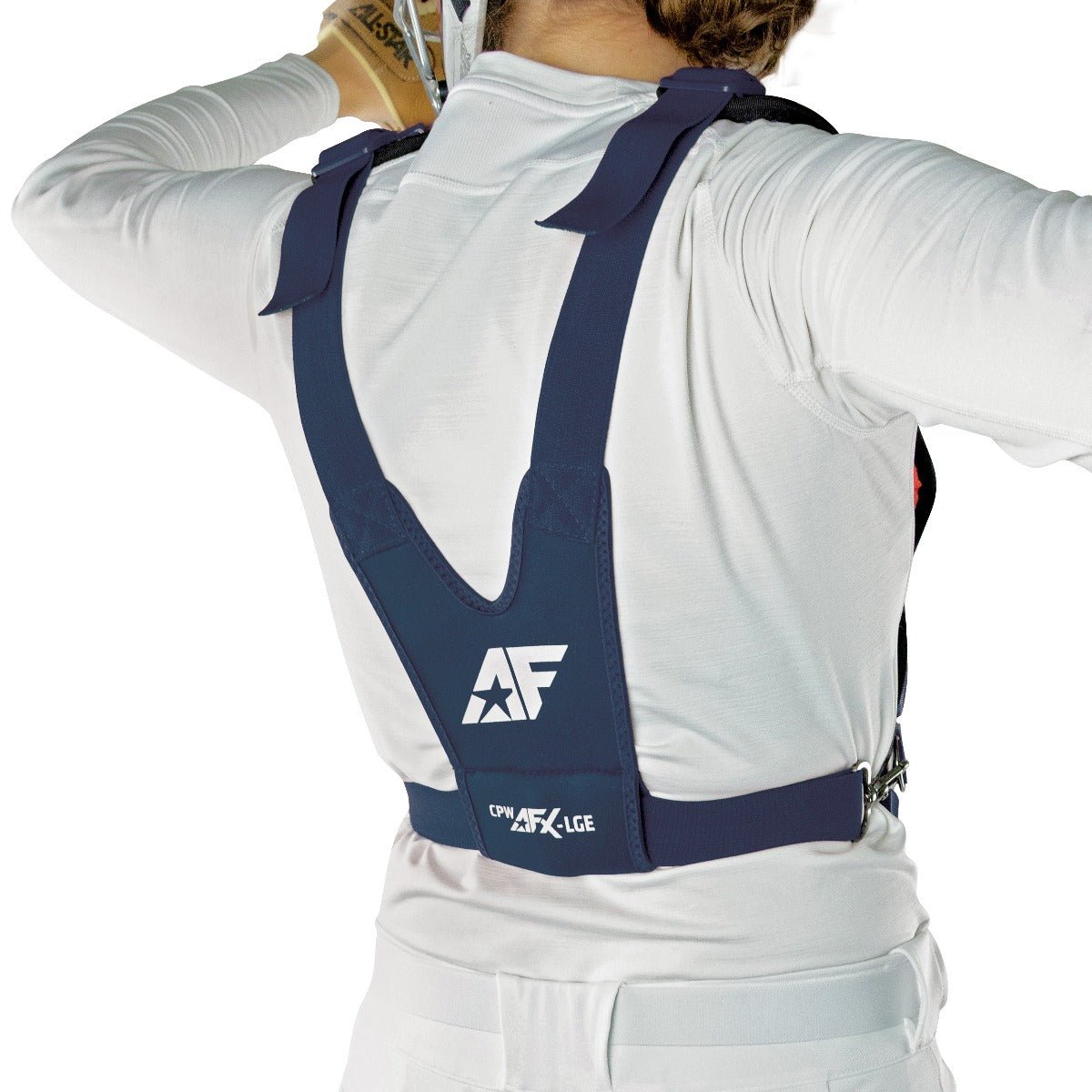 AFx™ - WHITE TWO-TONE CHEST PROTECTOR - All-Star Sports