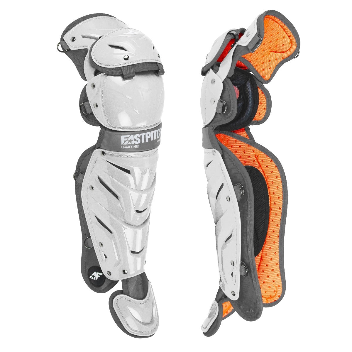 AFx™ - WHITE TWO-TONE LEG GUARDS