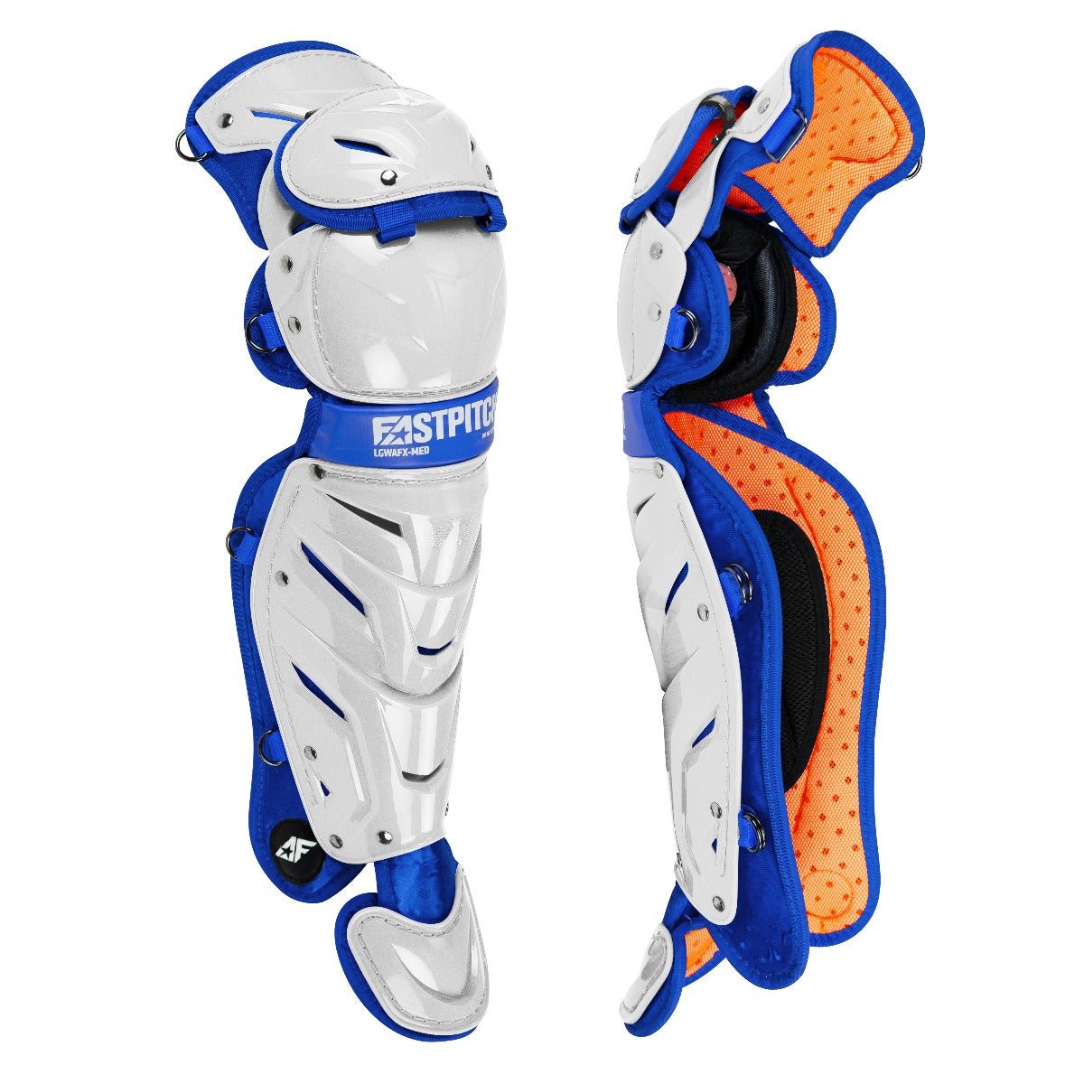 AFx™ - WHITE TWO-TONE LEG GUARDS - All-Star Sports