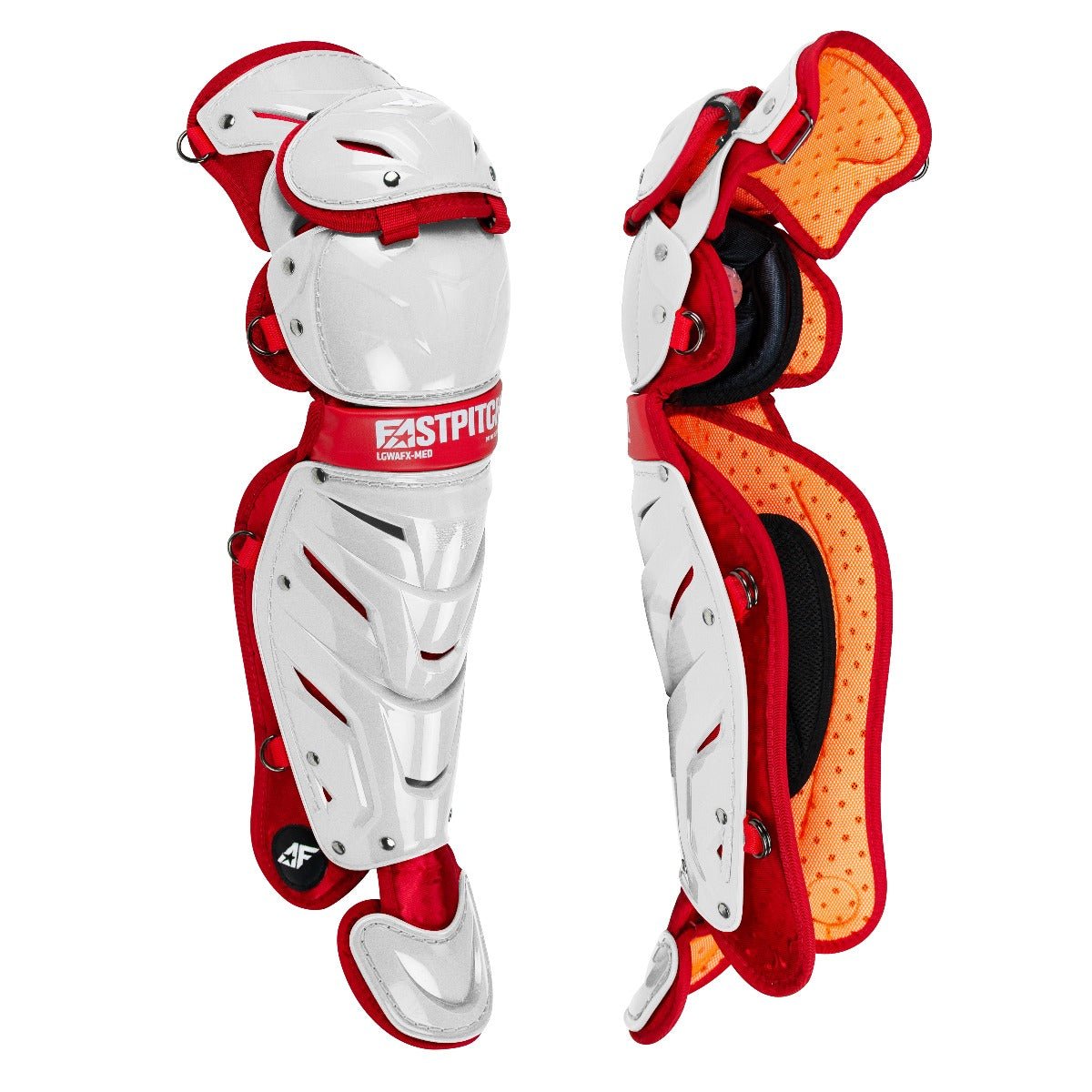 AFx™ - WHITE TWO-TONE LEG GUARDS - All-Star Sports