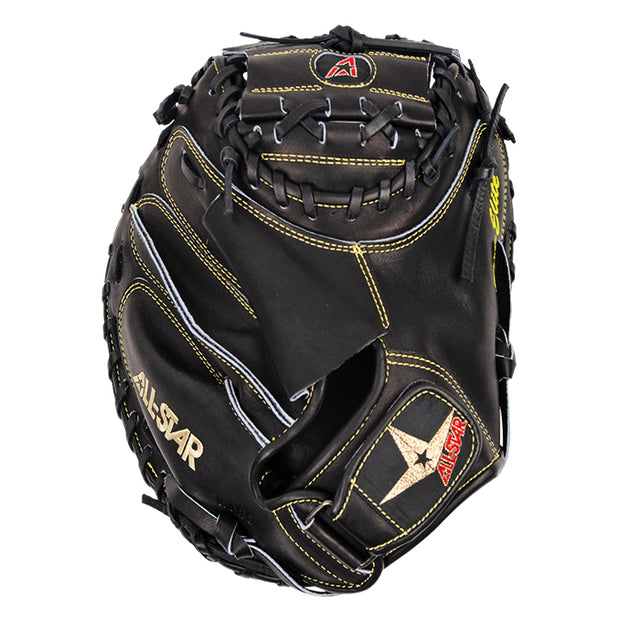 SOLID BLACK PRO-ELITE® CATCHERS MITT