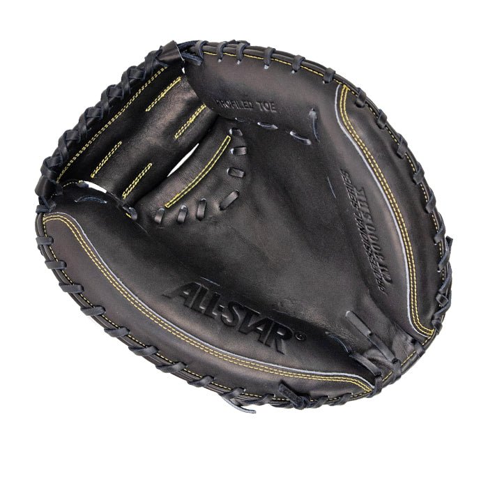 PRO-ELITE® SOLID BLACK - CATCHERS MITT - All-Star Sports