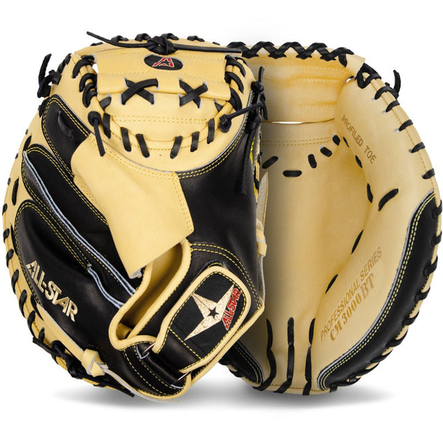 PRO-ELITE® BLACK & TAN - CATCHERS MITT - All-Star Sports