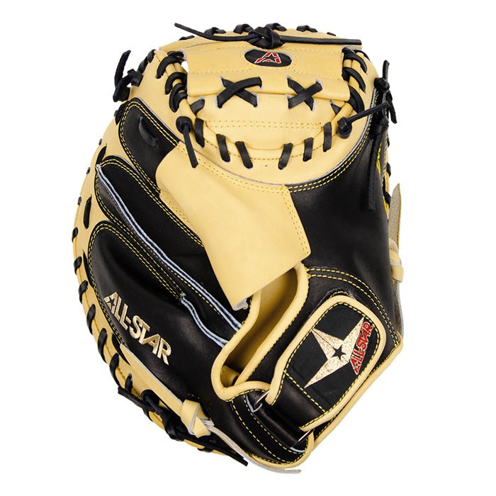 PRO-ELITE® BLACK & TAN - CATCHERS MITT - All-Star Sports