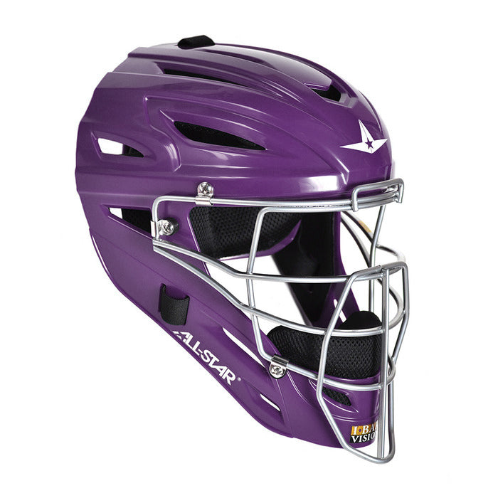 MVP SYSTEM7™ CATCHER'S HELMET - SOLID GLOSS