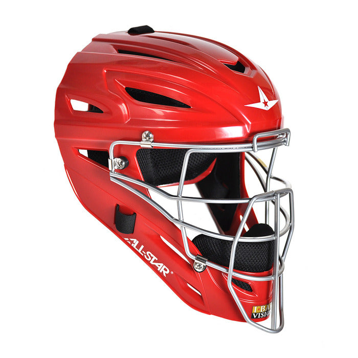 MVP SYSTEM7™ CATCHER'S HELMET - SOLID GLOSS
