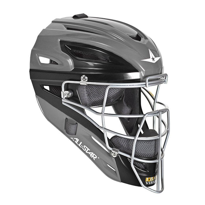 MVP SYSTEM7™ CATCHER'S HELMET - GRAPHITE TWO-TONE - All-Star Sports