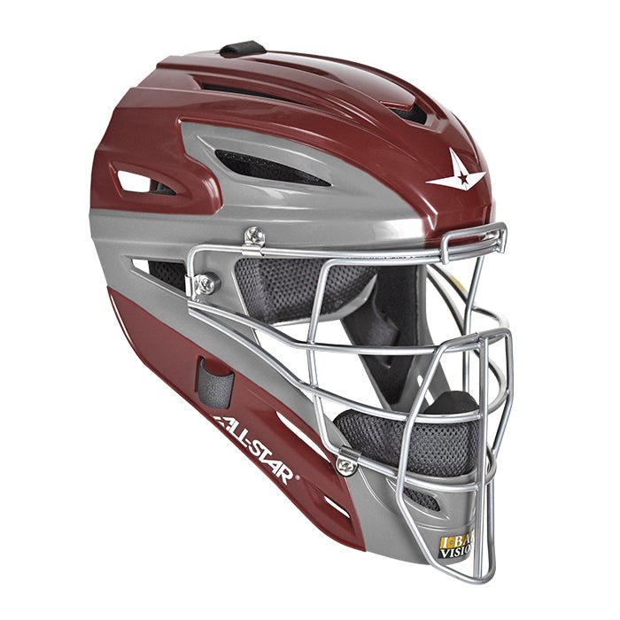 MVP SYSTEM7™ CATCHER'S HELMET - GRAPHITE TWO-TONE - All-Star Sports