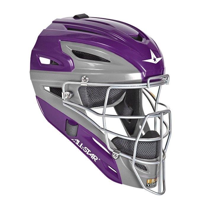 MVP SYSTEM7™ CATCHER'S HELMET - GRAPHITE TWO-TONE - All-Star Sports