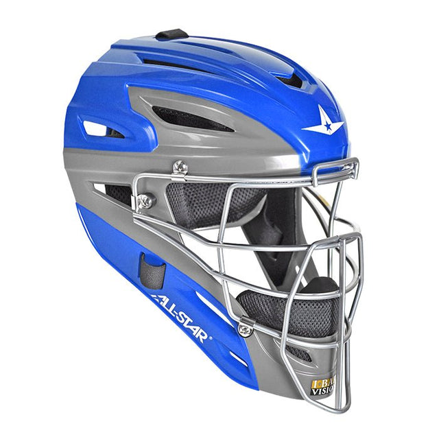 MVP SYSTEM7™ CATCHER'S HELMET - GRAPHITE TWO-TONE - All-Star Sports
