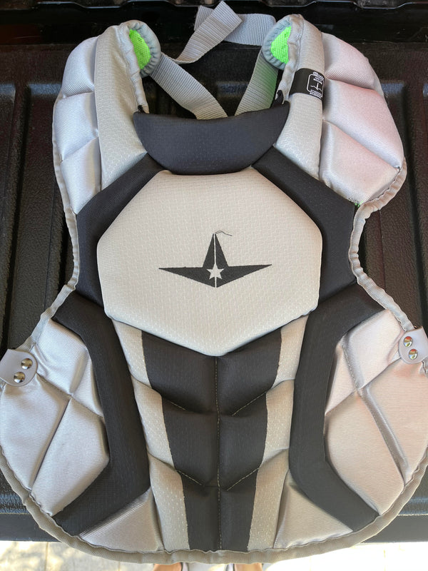 Chest Protector Front View (example photo)