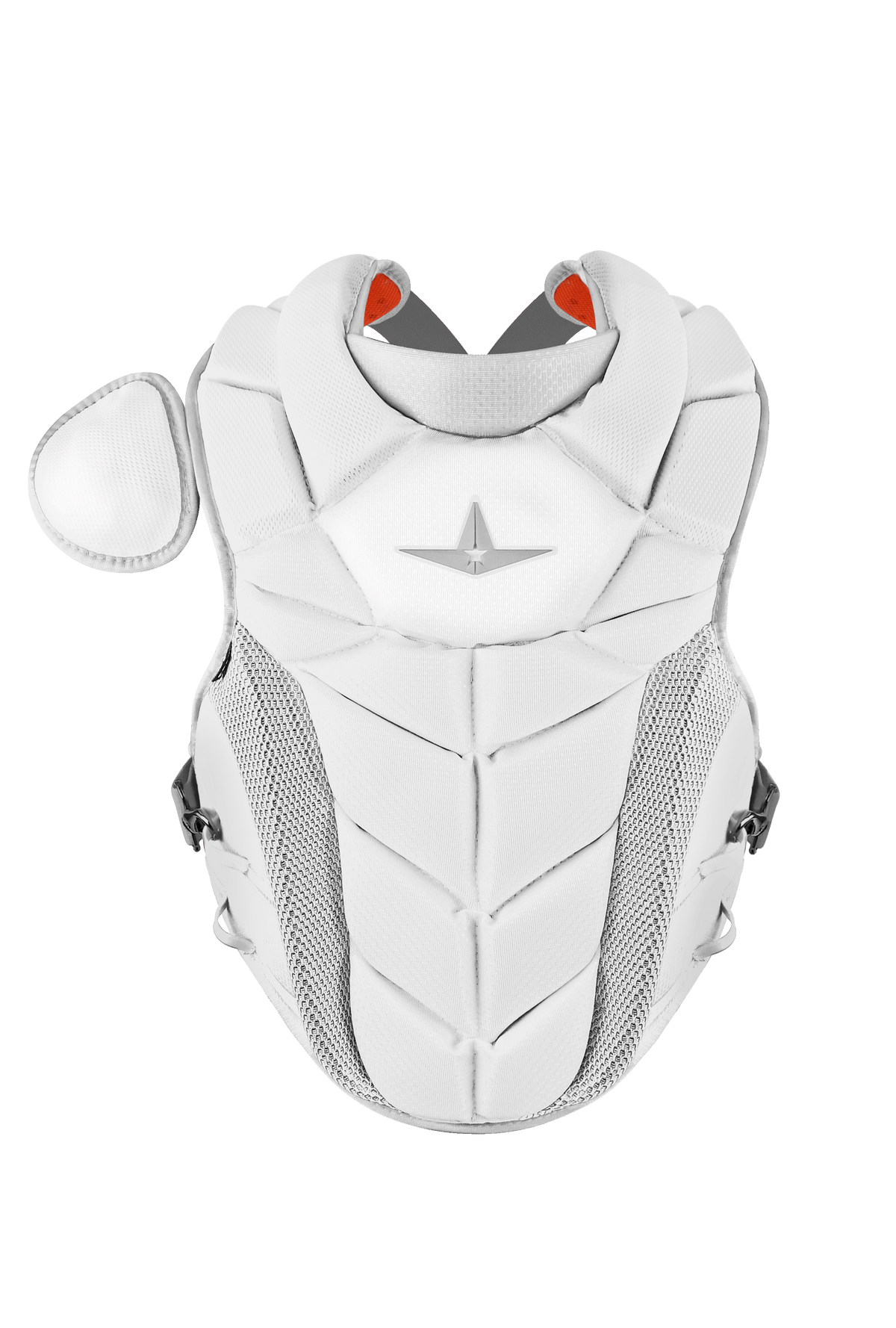 All Star AFX Youth 10-12 Fastpitch Softball Catchers Gear Set - White Royal