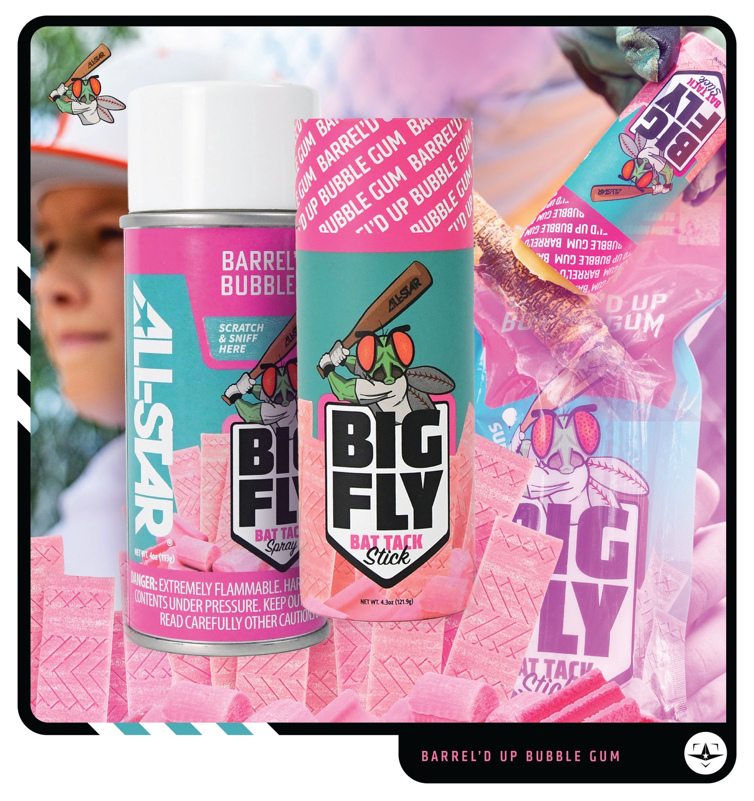 BIG FLY™ BAT TACK STICK