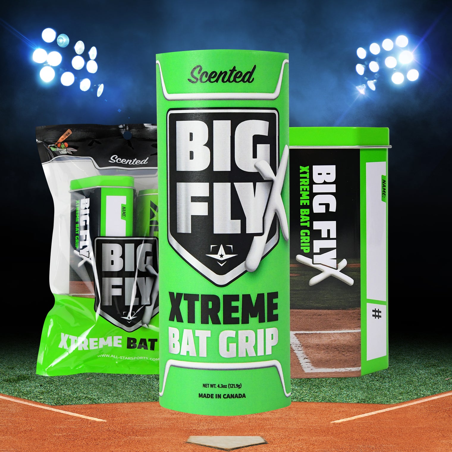 BIG FLY™ XTREME BAT GRIP STICK & CASE