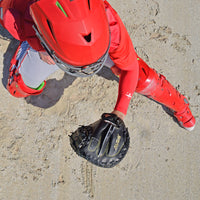 SOLID BLACK PRO-ELITE® CATCHERS MITT