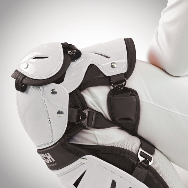 AFx™ - WHITE TWO-TONE LEG GUARDS