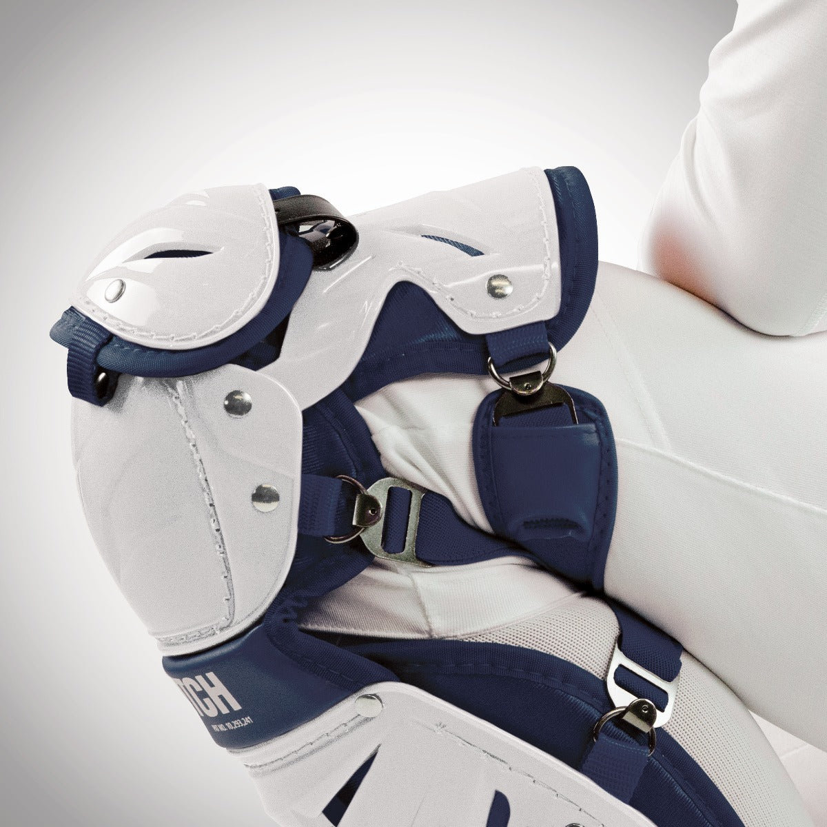 AFx™ - WHITE TWO-TONE LEG GUARDS