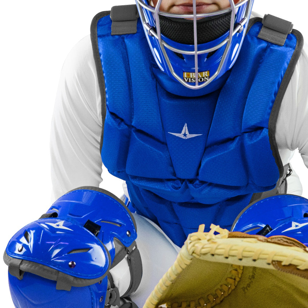 MVP SYSTEM7™ CATCHER'S HELMET - SOLID GLOSS