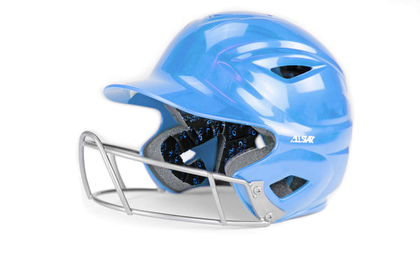 All-Star S7 Fastpitch Youth Batting Helmet W/Attached AFX Cage BH3010-FGAF