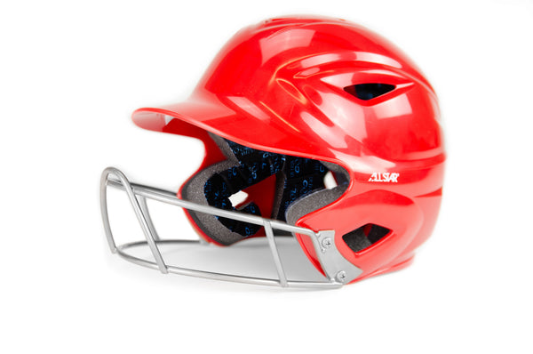 All Star S7 Batter'S Helmet W/Faceguard Adult Fastpitch Royal