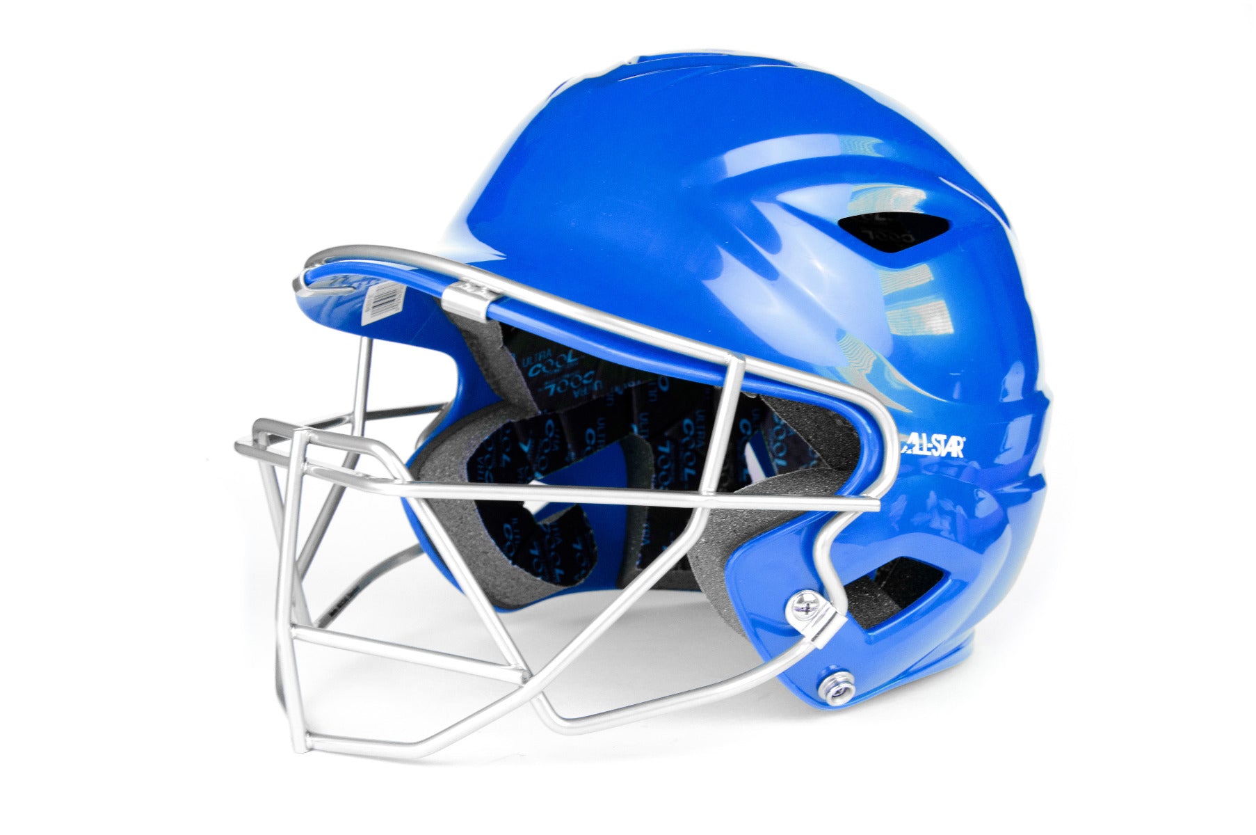 all star y14u football helmet S7 Youth Batting Helmet W/ATTACHED CAGE