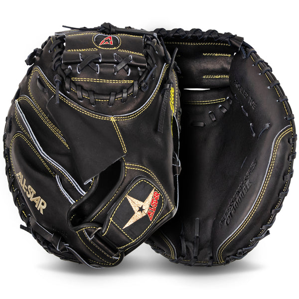 SOLID BLACK PRO-ELITE® CATCHERS MITT – All-Star Sports