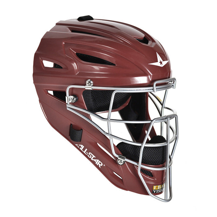 MVP SYSTEM7™ CATCHER'S HELMET - SOLID GLOSS