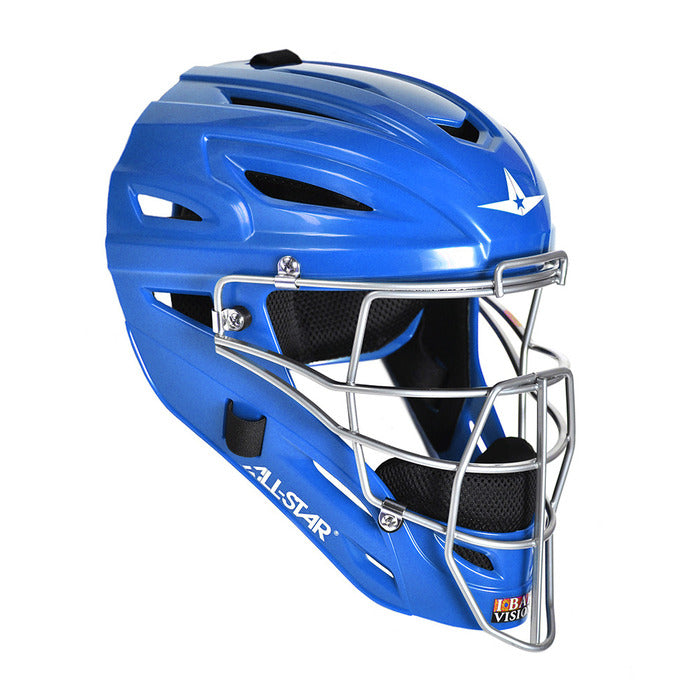 MVP SYSTEM7™ CATCHER'S HELMET - SOLID GLOSS